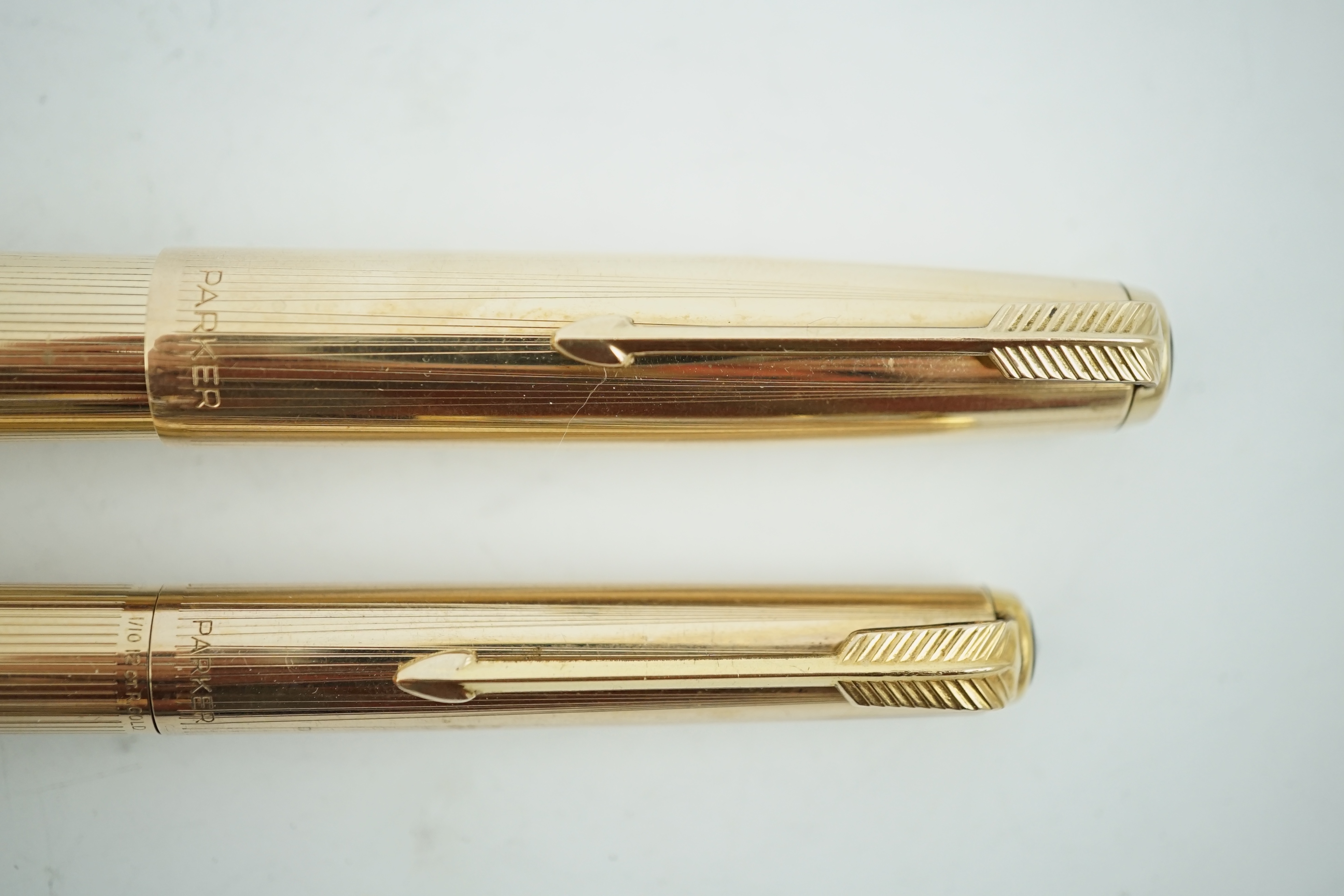 A Parker '51' Signal fountain and pencil set, boxed